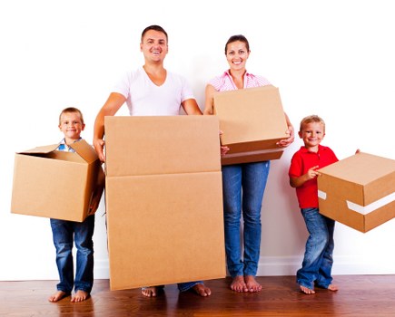 Careful handling of furniture during a house move in Kew