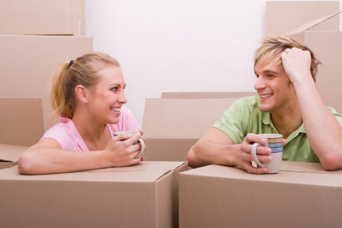 Removal team supporting a home move in Kew