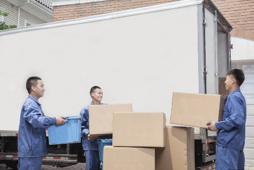 Planning a smooth business move in Kew with labelled boxes and equipment