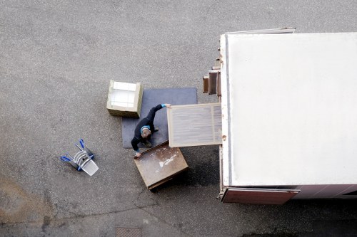Commercial removals setup for an office move in Kew