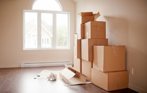 Kew moving service with van for home and business transport