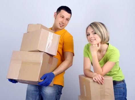 Professional movers handling office relocation tasks in Kew