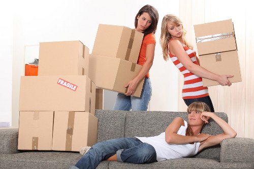 Professional office relocation team supporting a Kew business move